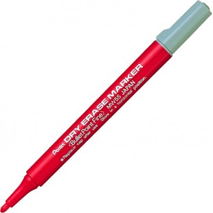 Pentel - Crayons effaçable à sec (rouge)